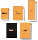 Rhodia Graph Paper Note Pad 5.8 in x 8.3 in