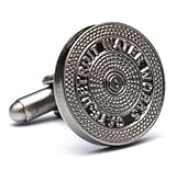 IMAGE OF Detroit Manhole Cover Cufflinks - City Street Formal Wear - Cufflinks