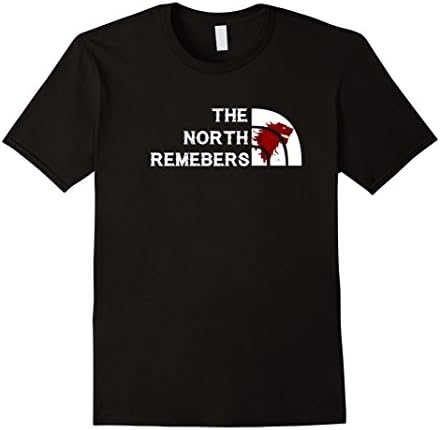 Men's The North remembers T - Shirt Medium Black