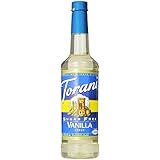 Torani Sugar Free Syrup, Vanilla, 25.4 Ounce (Pack of 4)