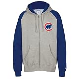 Chicago Cubs Classic Zip Full-Zip Hooded Sweatshirt
