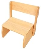Large Flip Stool Natural