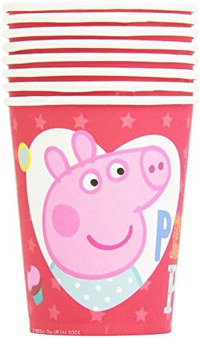 Peppa Pig Red Party Cups