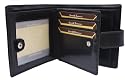 Black Leather Designer Wallet from Kenneth Brownne