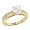 12 Round Channel Diamond Engagement Ring.25cttw (CZ ct