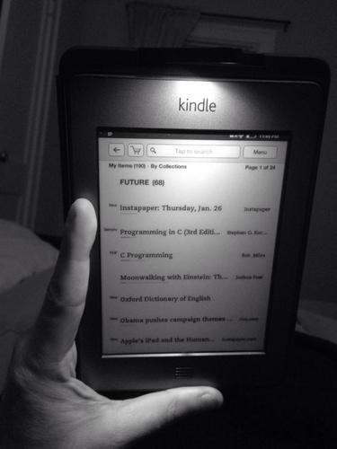Kindle Touch light leather cover Canada