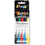 Jacquard Tee Juice Fabric Marker Fine Liner 5 Pack Box Set