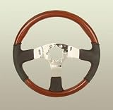 1963-1982 Corvette Leather and Mahogany Steering Wheel