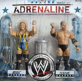 Childrens Toyshop  Toys : WWE Adrenaline 32 Jesse & Festus