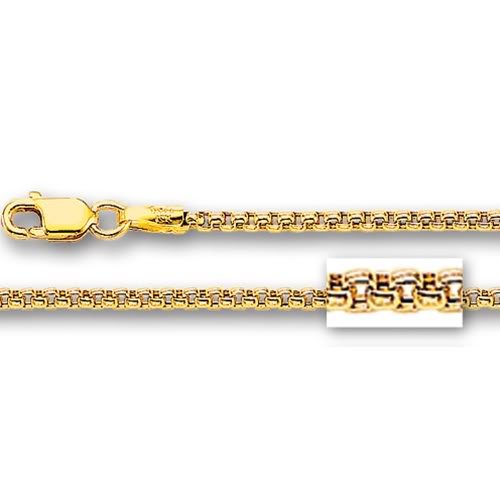 Yellow Gold Round Chain 1 4mm