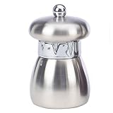 Review William Bounds  / William Bounds 04119 3.5 Inch Mini Mushroom Pepper Mill - Brushed
