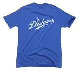 Los Angeles Dodgers Retro Logo T-Shirt by Red Jacket