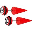 0 Gauge Spiderman Fake Tapers Ear Plug Set