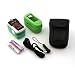Concord Emerald Fingertip Pulse Oximeter with free carrying case, lanyard and protective cover