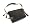Asphalt Canvas with Black Leather
