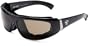 7eye Bali Nxt Photo Polar Resin Sunglasses,Glossy Black Frame/Photo NXT Polar HP Lens,one size