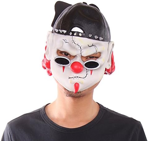 Roselegends Halloween Costume Gost Mask with Cap