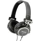 Panasonic RP-DJ600 DJ-style Headphones with Compact Carrying Pouch