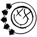 Blink-182 Smiley Face bumper sticker 4