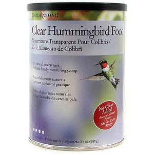 Opus 448 Garden Song 24-Ounce Instant Clear Hummingbird Food