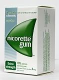 41WiTWVZhZL. SL160  Nicorette Nicotine Gum 4mg Classic Original 4 Boxes 420 Pieces