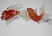 Koi & Flowerhorn Fish (2.5") - Hand Blown Glass Figurines - For Fish Lover