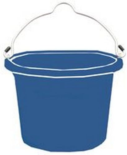 8 Qt Flat Side Bucket Blue
