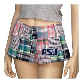 Buy Arizona State Sun Devils Ladies Madras Boxer Shorts