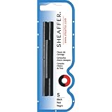 Sheaffer Skrip Fountain Pen Ink Cartridges Black - Pack of Five