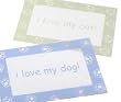 I Love My Dog Placemat by o.r.e.