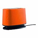 Bodum Bistro 2-Slice Pop-Up Toaster with Cool Touch Exterior, Orange
