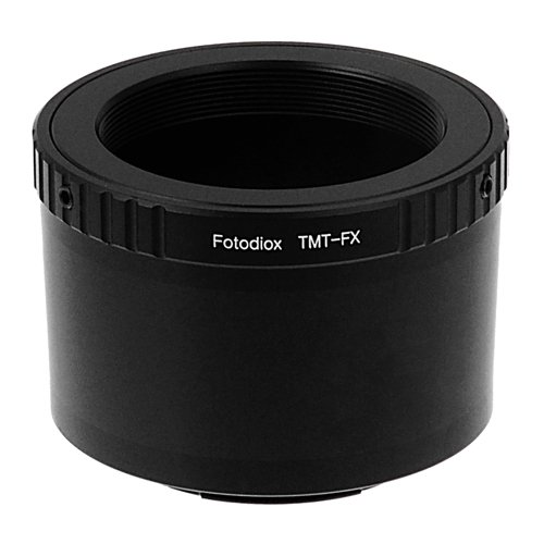 Fotodiox Lens Mount Adapter, T2/T-Mount Lens to Fujifilm X-Series Mirrorless Cameras such as X-Pro1, X-E1, X-M1, X-A1 & X-E2