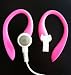 Pink EARBUDi Clips on and off Your Apple iPod&Acirc;&reg; or iPhone&Acirc;&reg; Earbuds - and Turns Them Into Running Headphones. Soft Over-The-Ear Design with Earbud Tilt & Rotation - Provide a Custom Comfortable Fit. EARBUDi's Simply Hold Your Apple Earbuds in Place for Any Activity From Gardening to Running.