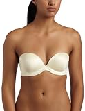 Wonderbra Women's Wonderboost Convertible Strapless Bra, Ivory,  34B