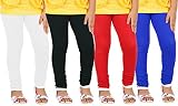 Goodtry Girls Cotton Leggings Pack of 4 Black, White Red and Royal Blue RS.599.00 (79.00% Off) - Amazon