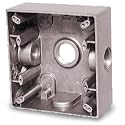 GE Security 2459-WPB-W Fire Alarm Signal Accessory, Water-Proof Box, White
