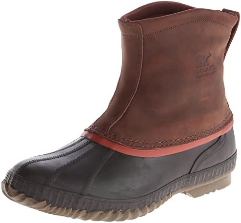 Sorel Men's Cheyanne Premium Rain Boot,Madder Brown,12 M US
