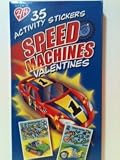 35 Activity Stickers SPEED MACHINE Valentines Customize Your Ride!