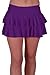 Amber Neon Ruffle Short Club Party Slinky Skirt Medium / Large