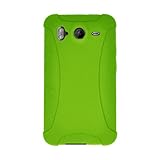 Amzer Silicone Skin Jelly Case for HTC Inspire 4G - Green