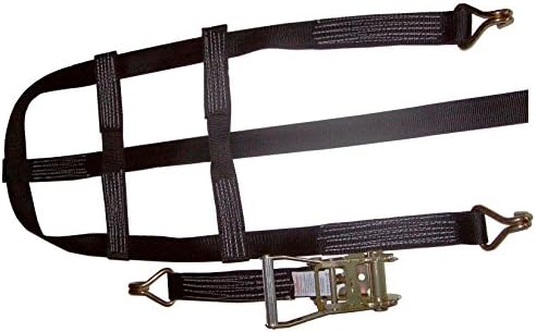 (1-pair) U-haul Ez w/ J-hook and Ratchet 3,600 Lbs Cap., per pair.