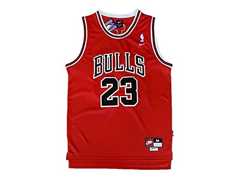 Jerseys Chicago 23 Michael Jordan Basketball Jersey for Kids, Red, Youth Large
