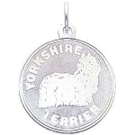 yorkshire disc charm