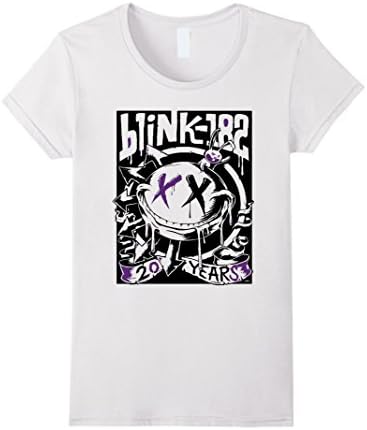 Women's Blink-182 Logo T-Shirt Large White