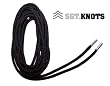 SGT KNOTS Paracord Boot Laces - Black 54