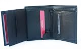 Black Leather wallet by Prime Hide Leather