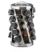 Kamenstein 20 Jar Revolving Spice Rack with 5 Year Free Spice Refill Included