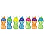 SAVE $2.54 - Munchkin Mighty Grip Flip Straw Cups 2-Pack, 10- Ounce (Colors Vary) $5.45