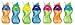Munchkin Mighty Grip Flip Straw Cups 2-Pack, 10- Ounce (Colors Vary)