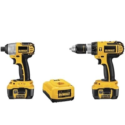 DEWALT DCK274L 18-Volt Cordless Hammerdrill/Impact Driver Combo Kit with XRP Li-Ion Battery Packs